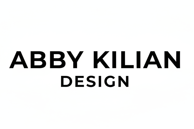 Abby Kilian Design in font futura No2